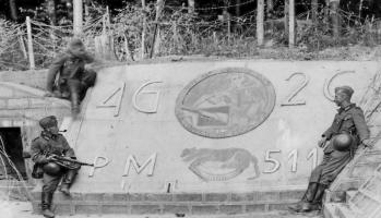Ligne Maginot - GUERSTLING SUD - (Poste GRM - Maison Forte) - On ne passe pas, un peu quand même...
Etat en 1940