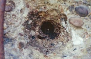 Ligne Maginot - BIDING EST 1 - (Blockhaus pour canon) - Dégats