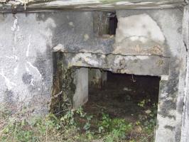 Ligne Maginot - MC39B - MC17 - (Casemate d'infanterie) - L’entrée du blockhaus.