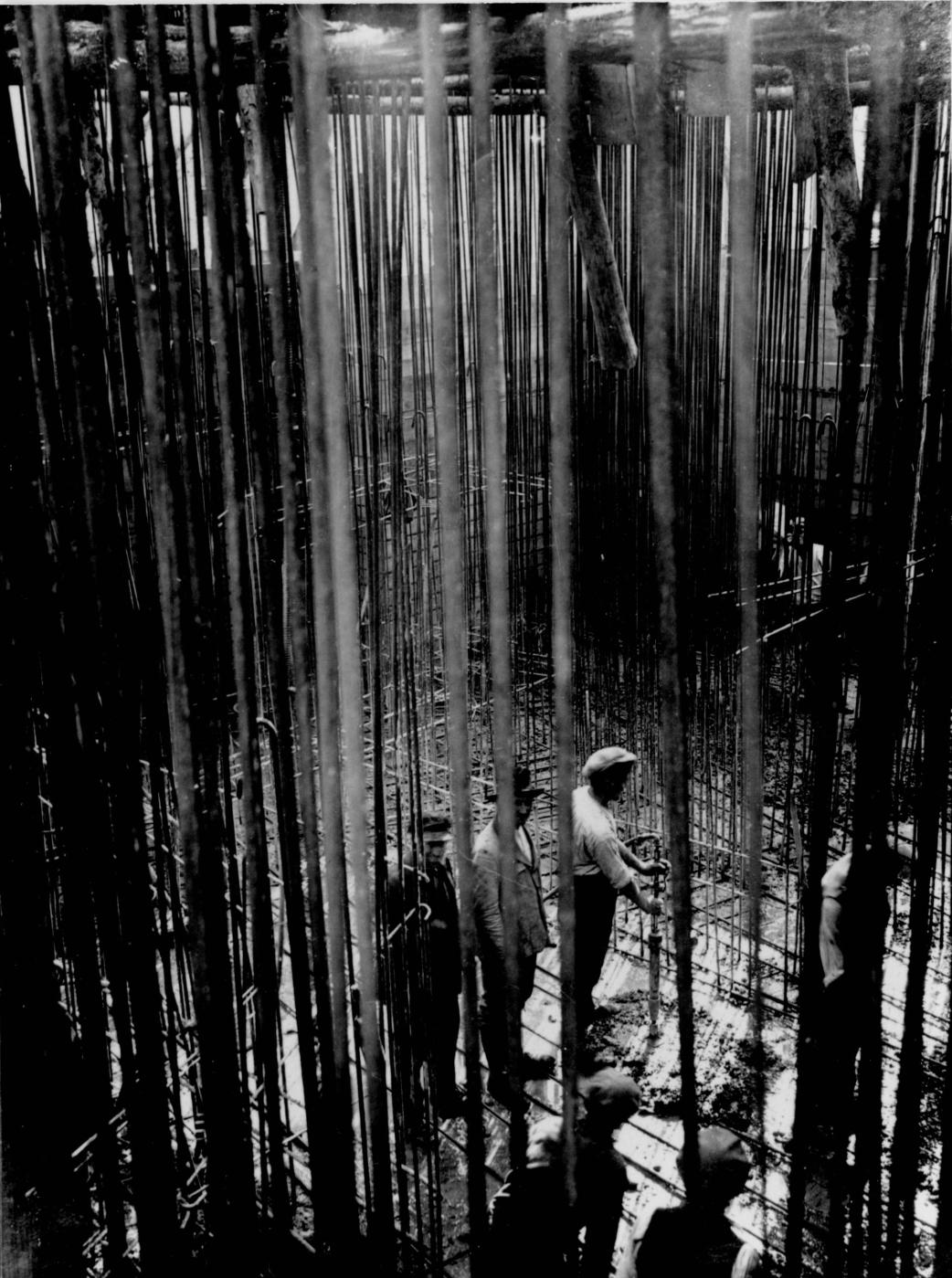 Ligne Maginot - BREITENACKER NORD et SUD - (Casemate d'infanterie - Simple) - Chantier de construction
Entreprise Dietsch
Ferraillage  - Inconnu