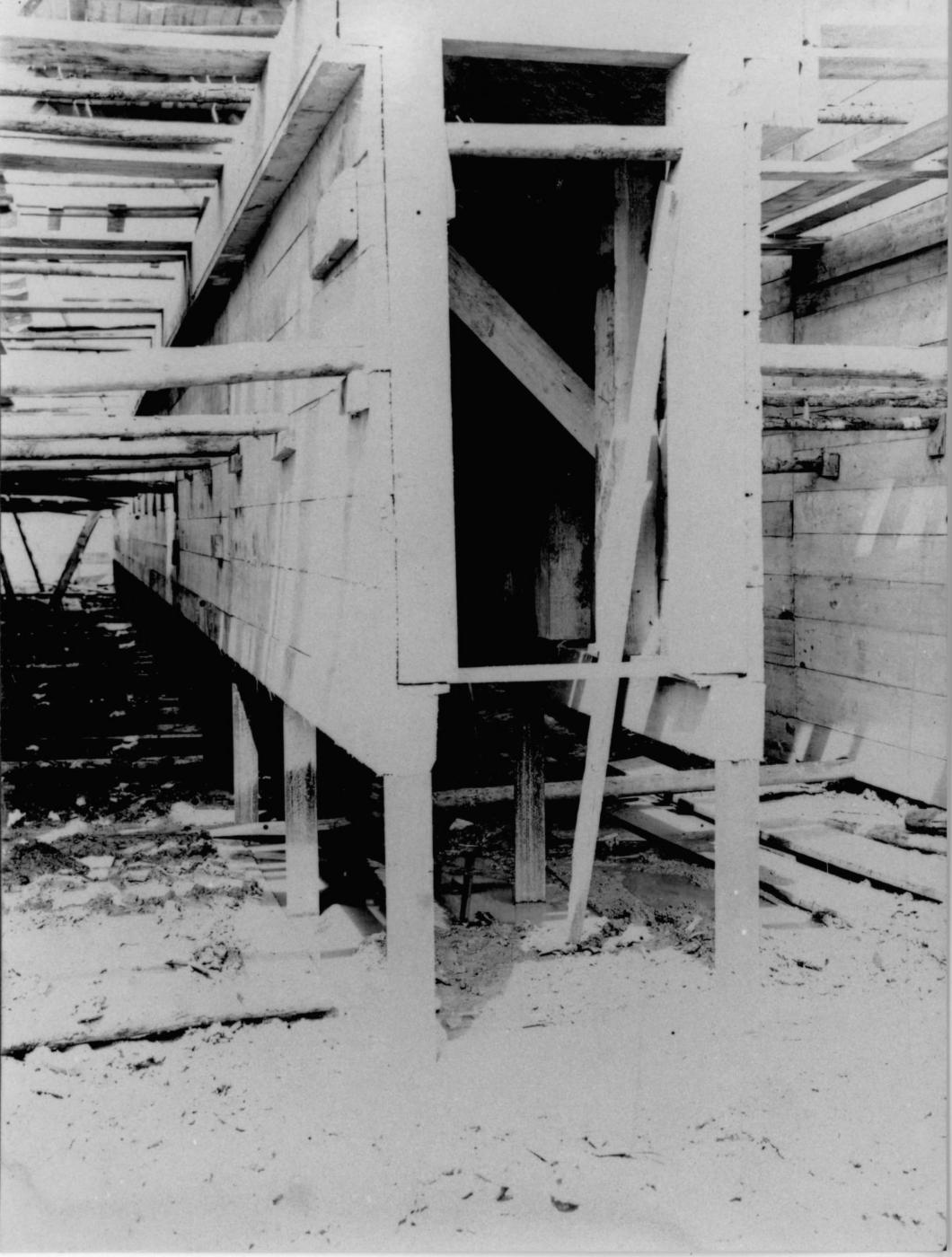 Ligne Maginot - BREITENACKER NORD et SUD - (Casemate d'infanterie - Simple) - Chantier de construction
Entreprise Dietsch
Galerie de communication
Coffrage - Inconnu