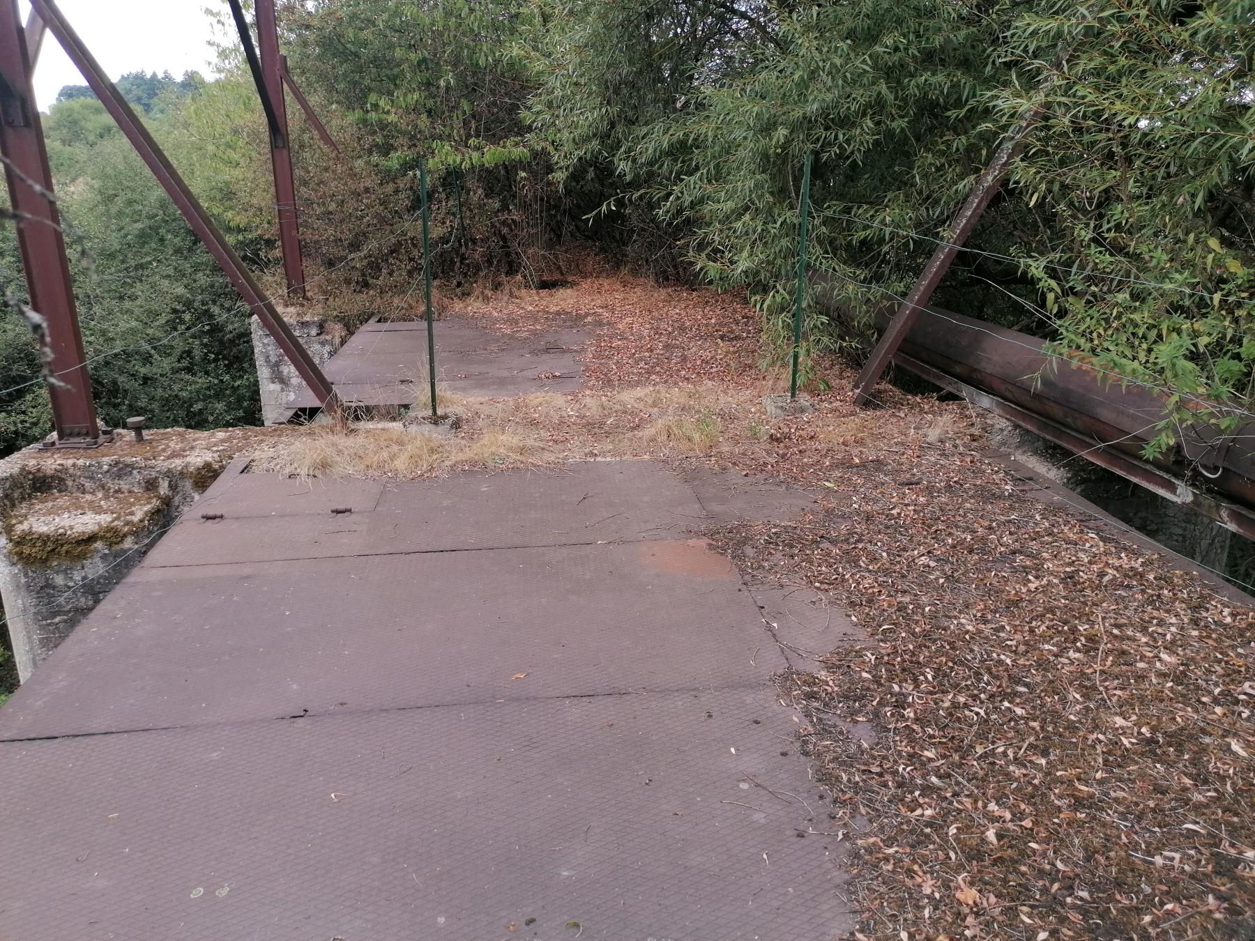 Ligne Maginot - PUTTELANGE - (Inondation défensive) - Vue du plancher et de la structure du barrage. - DISS D