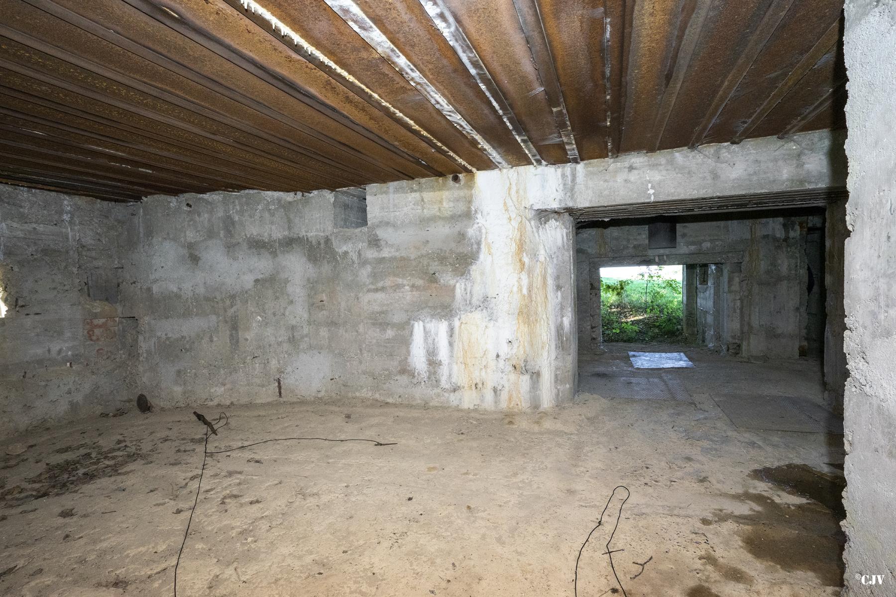 Ligne Maginot - C1 - LES ESSARTS - (Casemate d'infanterie - Double) - L'intérieur - Lia VERMEULEN