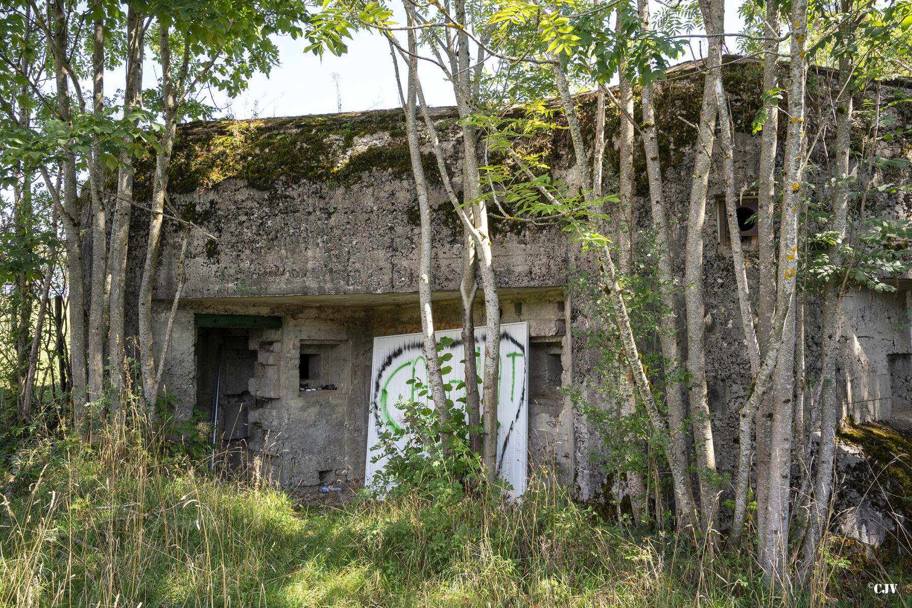 Ligne Maginot - C4 - LE BÉLIEU - (Blockhaus lourd type STG / STG-FCR - Double) - Les entrées - Lia VERMEULEN