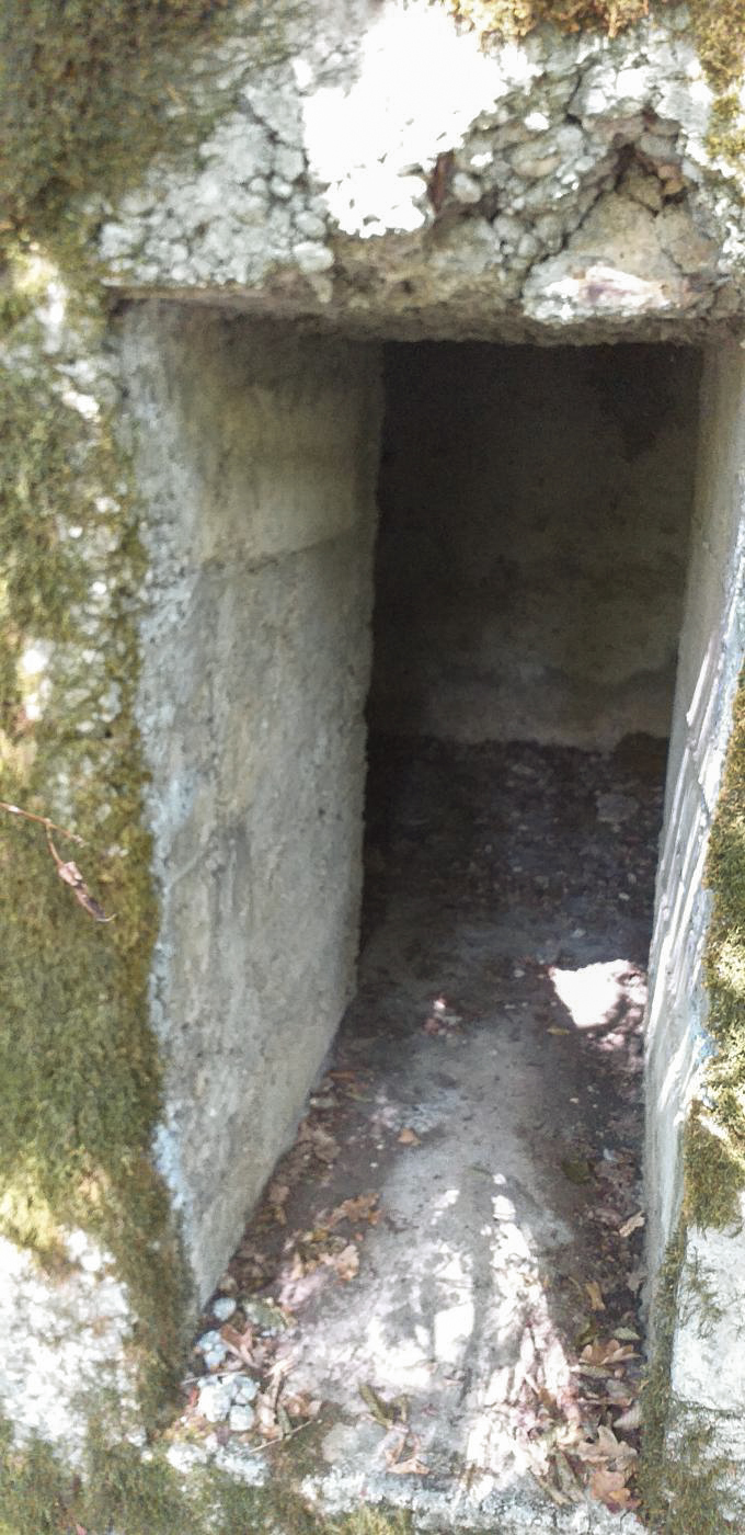 Ligne Maginot - SCHWANDELWALD SUD - (Blockhaus pour arme infanterie) - L'entrée - jean michel minich