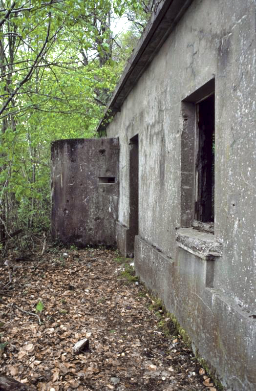 Ligne Maginot - GUERSTLING SUD - (Poste GRM - Maison Forte) - Façade coté route