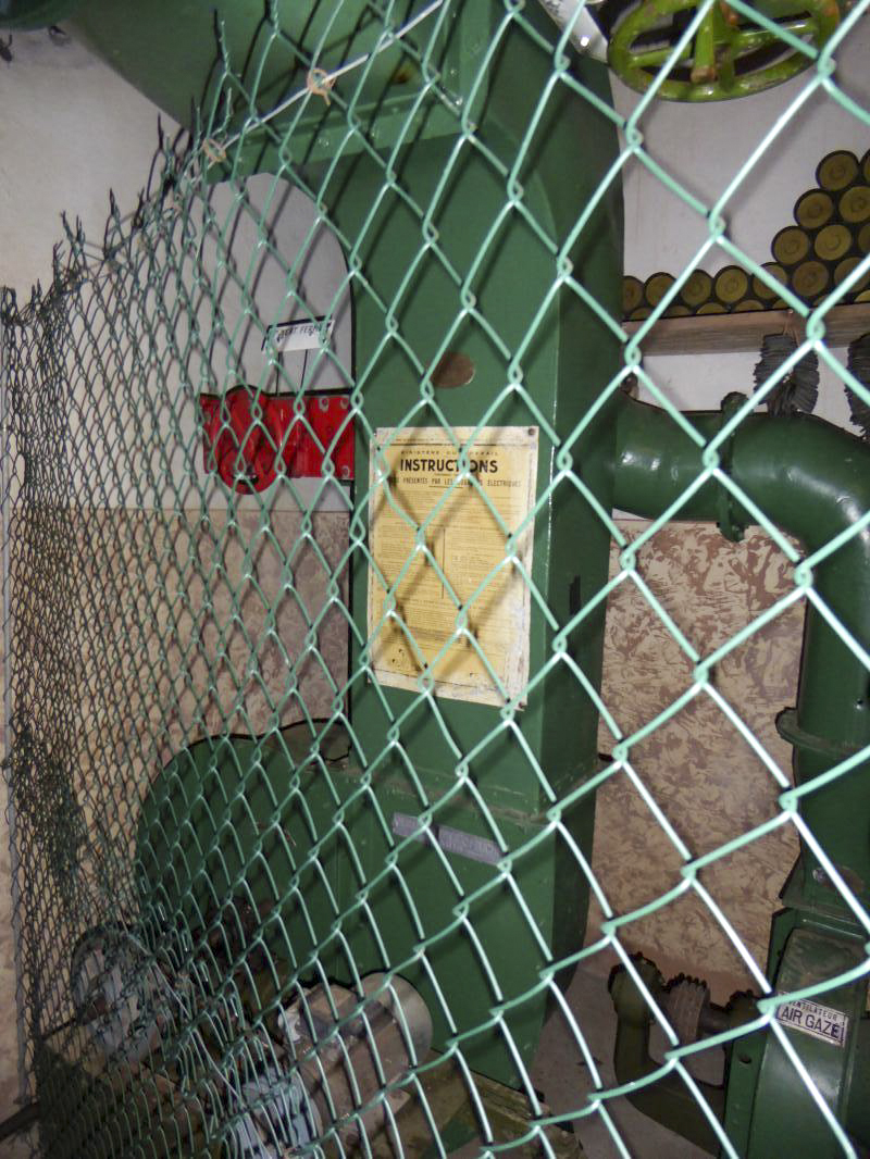 Ligne Maginot - BOCKANGE - X31 (QUARTIER VALMUNSTER - I/162°RIF) - (Abri) - Ventilation -  ELLENA-CUNY