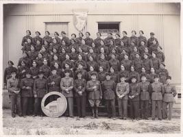 Ligne Maginot - 162° Régiment d'Infanterie de Forteresse (162° RIF) - Photo prise au camp de Boulay