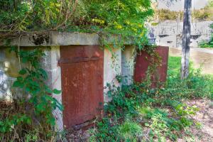 Ligne Maginot - ANZELING - A25 - (Ouvrage d'artillerie) - Entrée des Munitions 
Niches à mines