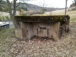 Ligne Maginot - BBO7 - (Blockhaus pour canon) - L'arrière du bloc 