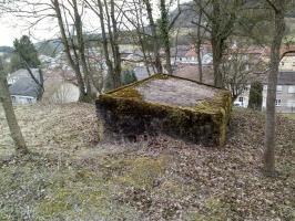 Ligne Maginot - BBO7 - (Blockhaus pour canon) - Créneau droit 
