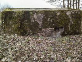 Ligne Maginot - BBO7 - (Blockhaus pour canon) - Détail créneau