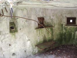 Ligne Maginot - MF20 - W - BOUCHON DES RAPPES - (Poste GRM - Maison Forte) - L'intérieur face gauche