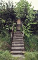 Ligne Maginot - TETERCHEN NORD - (Poste GRM - Maison Forte) - Escalier d'accès.
Etat début années 90