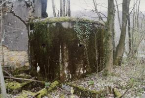 Ligne Maginot - TETERCHEN NORD - (Poste GRM - Maison Forte) - Le poste avancé avant reconstruction