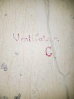 Ligne Maginot - BOIS DE TAPPE OUEST - C5 - (Casemate d'infanterie) - Inscription dans une cloche GFM.