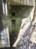 Ligne Maginot - BOIS DE TAPPE EST  - C6 - (Casemate d'infanterie) - Les créneaux de FM vus de l'extérieur
