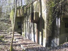 Ligne Maginot - BOIS DE TAPPE EST  - C6 - (Casemate d'infanterie) - Coté entrée