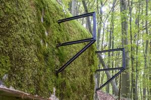 Ligne Maginot - CHENES BRULES - X23 - (Abri) - Coffre Sud
Support de l'antenne