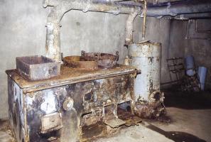 Ligne Maginot - CHENES BRULES - X23 - (Abri) - La cuisine
Cuisinière François Vaillant au charbon type 1 bis