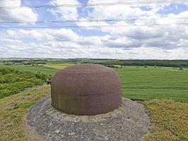 Ligne Maginot - BOVENBERG - BCA2 - (Casemate d'artillerie) - Cloche GFM
