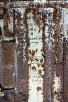 Ligne Maginot - VILLERS LA MONTAGNE EST - C17 - (Casemate d'infanterie) - Détail de l'inscription de la chambre de tir.