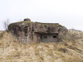 Ligne Maginot - BURE - C33 - (Casemate d'infanterie - Simple) - La façade de flanquement vers l'ouest.