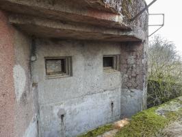 Ligne Maginot - BURE - C33 - (Casemate d'infanterie - Simple) - Les créneaux JM et AC47.