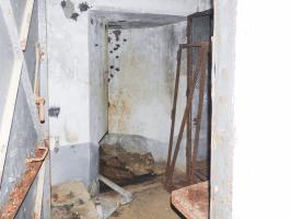 Ligne Maginot - BURE - C33 - (Casemate d'infanterie - Simple) - Vers la cloche JM d'action frontale.