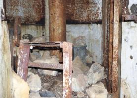 Ligne Maginot - BURE - C33 - (Casemate d'infanterie - Simple) - La plate-forme de la cloche JM.