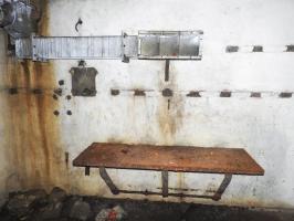 Ligne Maginot - BURE - C33 - (Casemate d'infanterie - Simple) - La chambre pour la troupe.