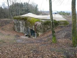 Ligne Maginot - CHENES BRULES - O4 - (Observatoire d'artillerie) - Façade de l'observatoire