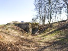 Ligne Maginot - CHENES BRULES - O4 - (Observatoire d'artillerie) - Façade de l'observatoire