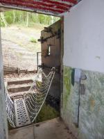 Ligne Maginot - CHENES BRULES - O4 - (Observatoire d'artillerie) - L'entrée, la porte blindée
