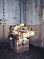 Ligne Maginot - MICHELSBERG - A22 - (Ouvrage d'artillerie) - Bloc 6
Etage inférieur de la tourelle
Ventilateur de la chambre de tir 