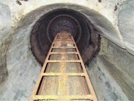 Ligne Maginot - MICHELSBERG - A22 - (Ouvrage d'artillerie) - Bloc 6
La cloche LG non équipée