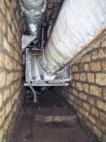 Ligne Maginot - MICHELSBERG - A22 - (Ouvrage d'artillerie) - Batterie de chauffe permettant de réchauffer l'air distribué dans le casernement