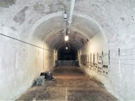 Ligne Maginot - MICHELSBERG - A22 - (Ouvrage d'artillerie) - Le casernement a été décloisonné par les allemands et transformé en usine de production de pièces mécaniques