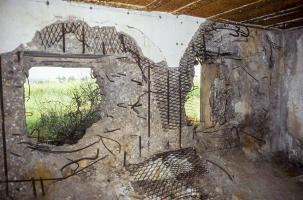 Ligne Maginot - RESERVOIR - C28 - (Casemate d'infanterie - Simple) - Chambre de tir privée de ses cuirassements