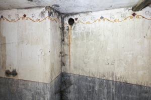 Ligne Maginot - GAEL (161° RIF) - (PC de Sous-Secteur) - Coté infanterie
Couloir intérieur, frise murale