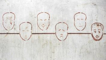 Ligne Maginot - GAEL (161° RIF) - (PC de Sous-Secteur) - Coté infanterie
Détail des fresques de la chambre du chef de central