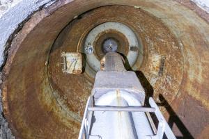 Ligne Maginot - BOUSSE - A24 - (Ouvrage d'infanterie) - Bloc entrée 
Cloche LG