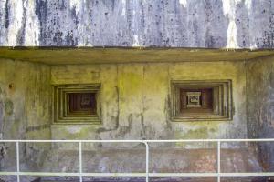 Ligne Maginot - BOUSSE - A24 - (Ouvrage d'infanterie) - Bloc 3
Les créneaux JM