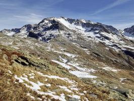 Ligne Maginot - LE GAC 1 - (Blockhaus pour arme infanterie) - Axe de tir vers le col de la Traversette et le Mont Valezan