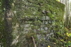 Ligne Maginot - BEF 313A - LES BRUYERES OUEST - (Blockhaus pour arme infanterie) - Le mur de camouflage en briques