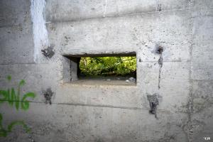 Ligne Maginot - BEF 313A - LES BRUYERES OUEST - (Blockhaus pour arme infanterie) - Créneau principal