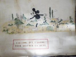 Ligne Maginot - BOUSSE - A24 - (Ouvrage d'infanterie) - Les peintures murales