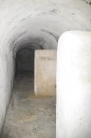 Ligne Maginot - LA DEA (D) - (Abri actif) - Au fond magasin pour coups complets pour mortier Stockes, à droite charges pour mortier Stockes