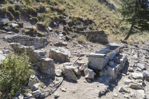 Ligne Maginot - LA DEA (D) - (Abri actif) - Restes du bâtiment