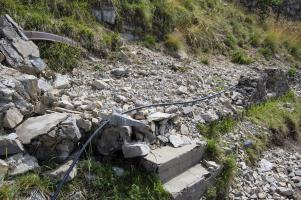 Ligne Maginot - LA DEA (D) - (Abri actif) - Restes du bâtiment